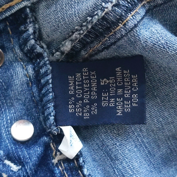 New Attitude Jean Shorts - Picture 3 of 4